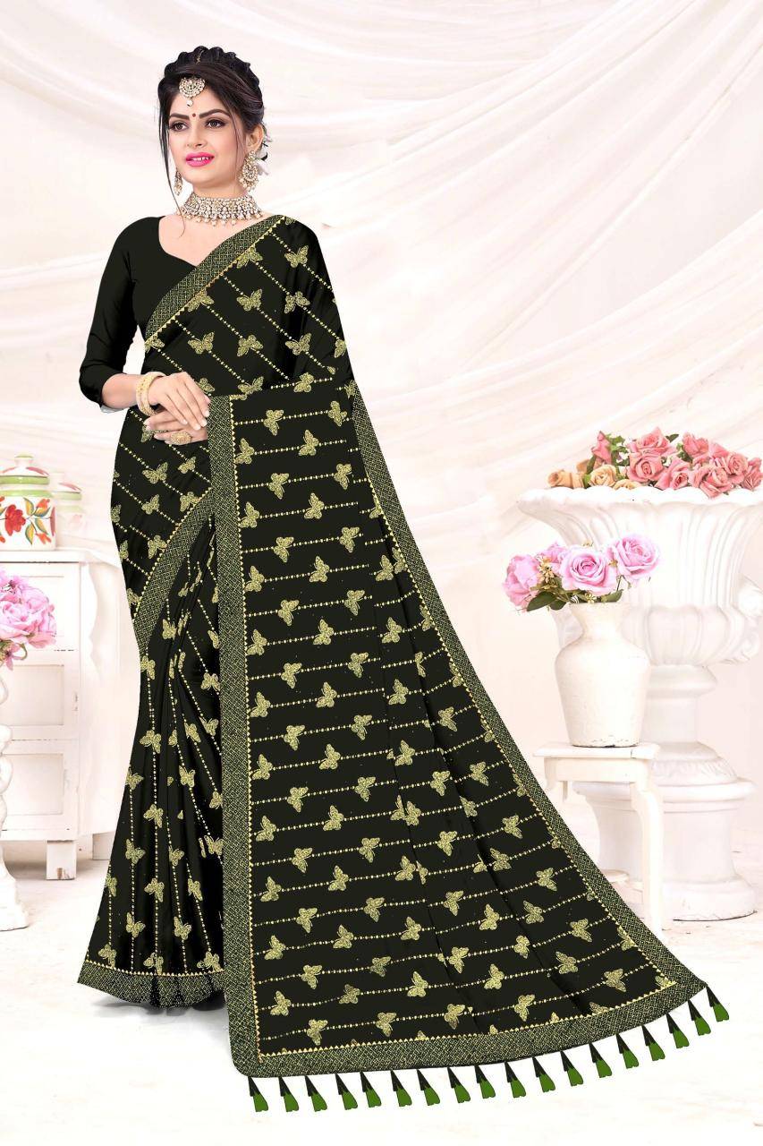 Ronisha d.no 45 Saree wholesalers in Delhi