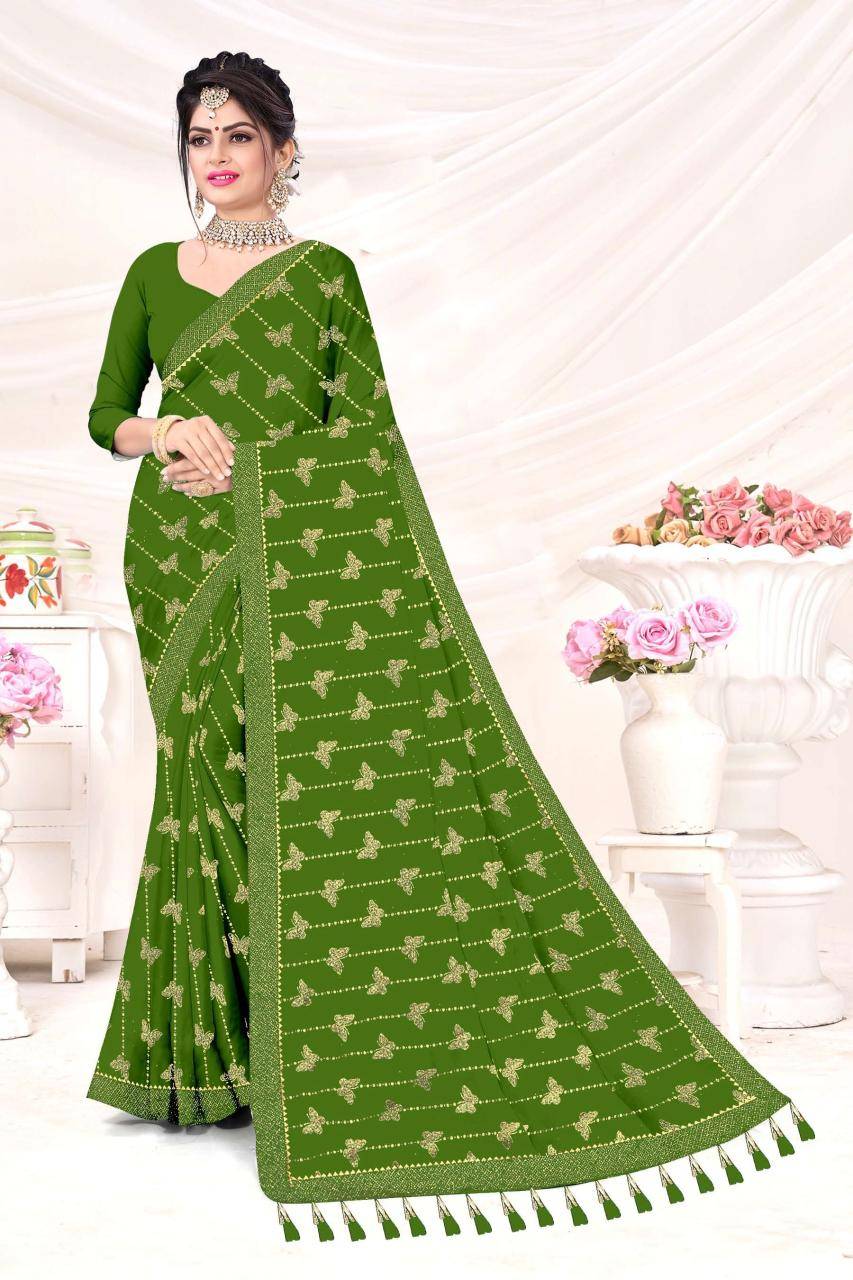 Ronisha d.no 45 Saree wholesalers in Delhi