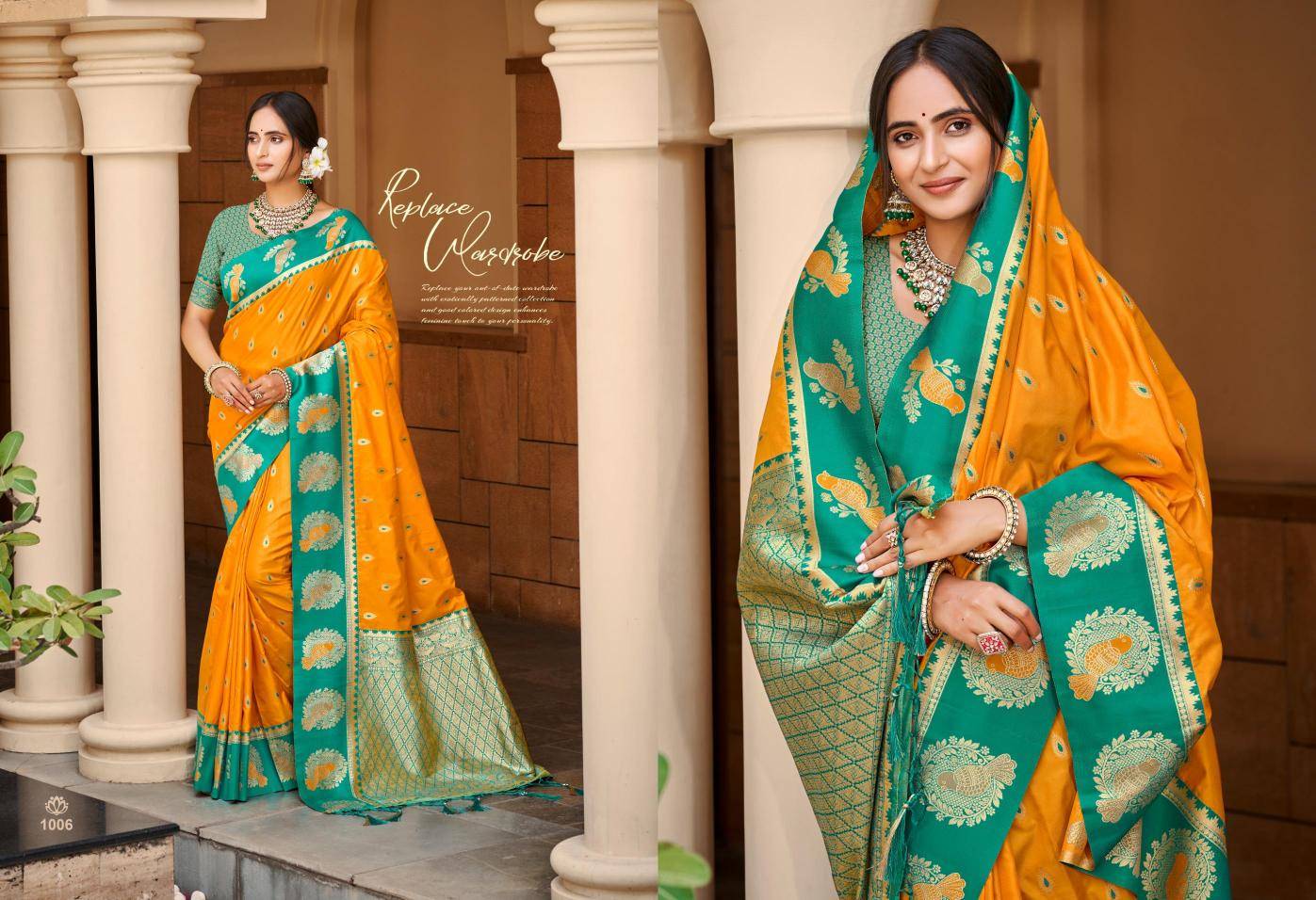Bunawat - Veena Designer sarees wholesale in Gujarat