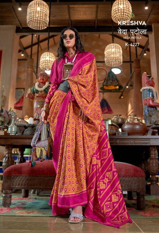 Kreshva veda Wholesale saree supplier in Vadodara