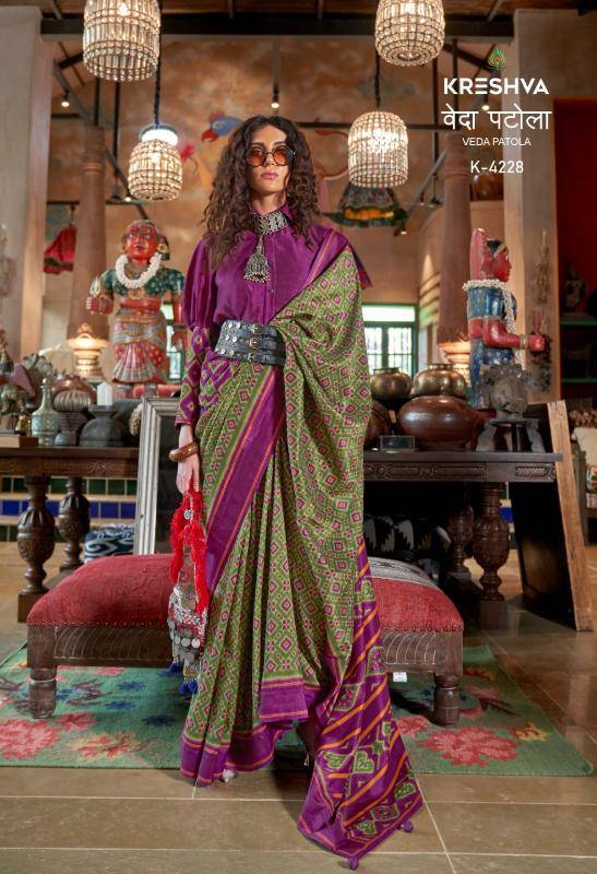 Kreshva veda Wholesale saree supplier in Vadodara