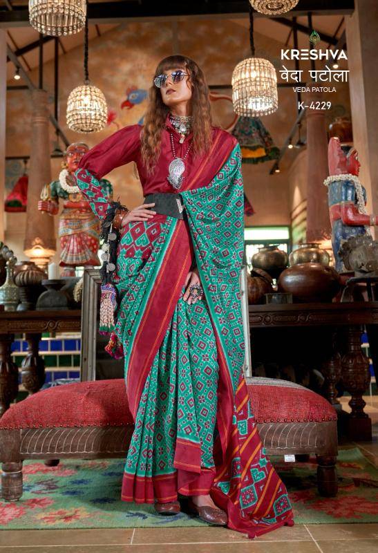 Kreshva veda Wholesale saree supplier in Vadodara