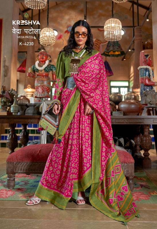 Kreshva veda Wholesale saree supplier in Vadodara
