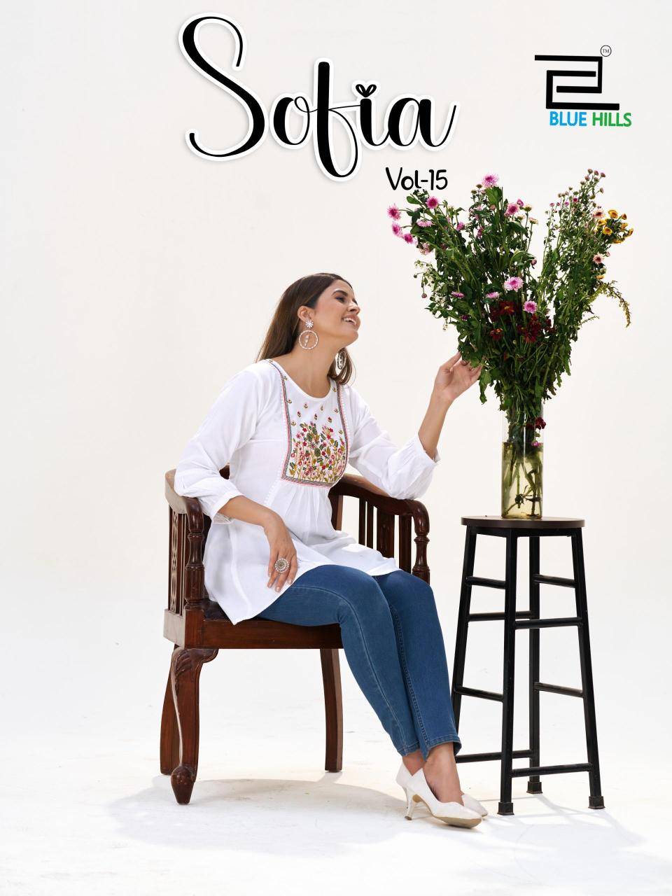 Blue hills sofia vol 15 Kurti suppliers in Mumbai