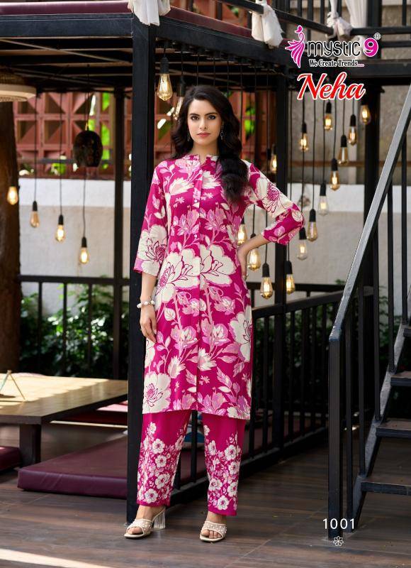 Mystic9 neha vol 1 coord set Best Kurti shops in Mumbai
