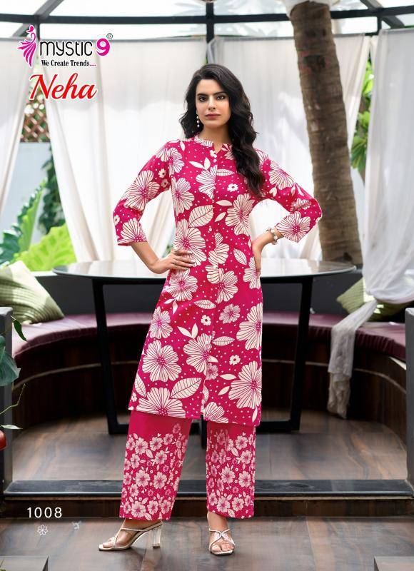 Mystic9 neha vol 1 coord set Best Kurti shops in Mumbai