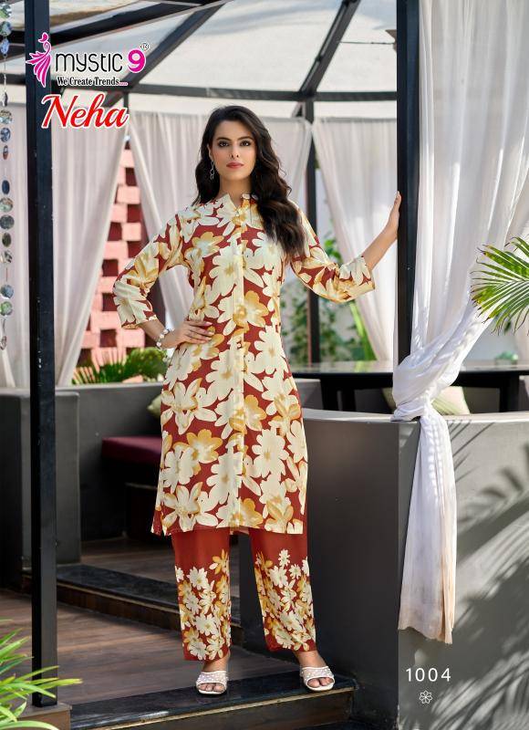 Mystic9 neha vol 1 coord set Best Kurti shops in Mumbai