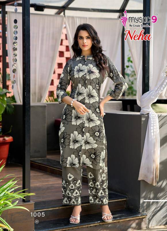 Mystic9 neha vol 1 coord set Best Kurti shops in Mumbai