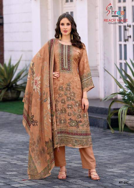 Shree fab KT-297 Dress material distributor in Kolkata