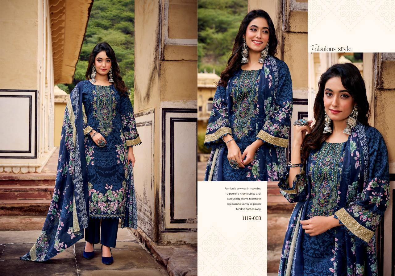 Romani needle wonder vol 4 Affordable dress materials in Kolkata 