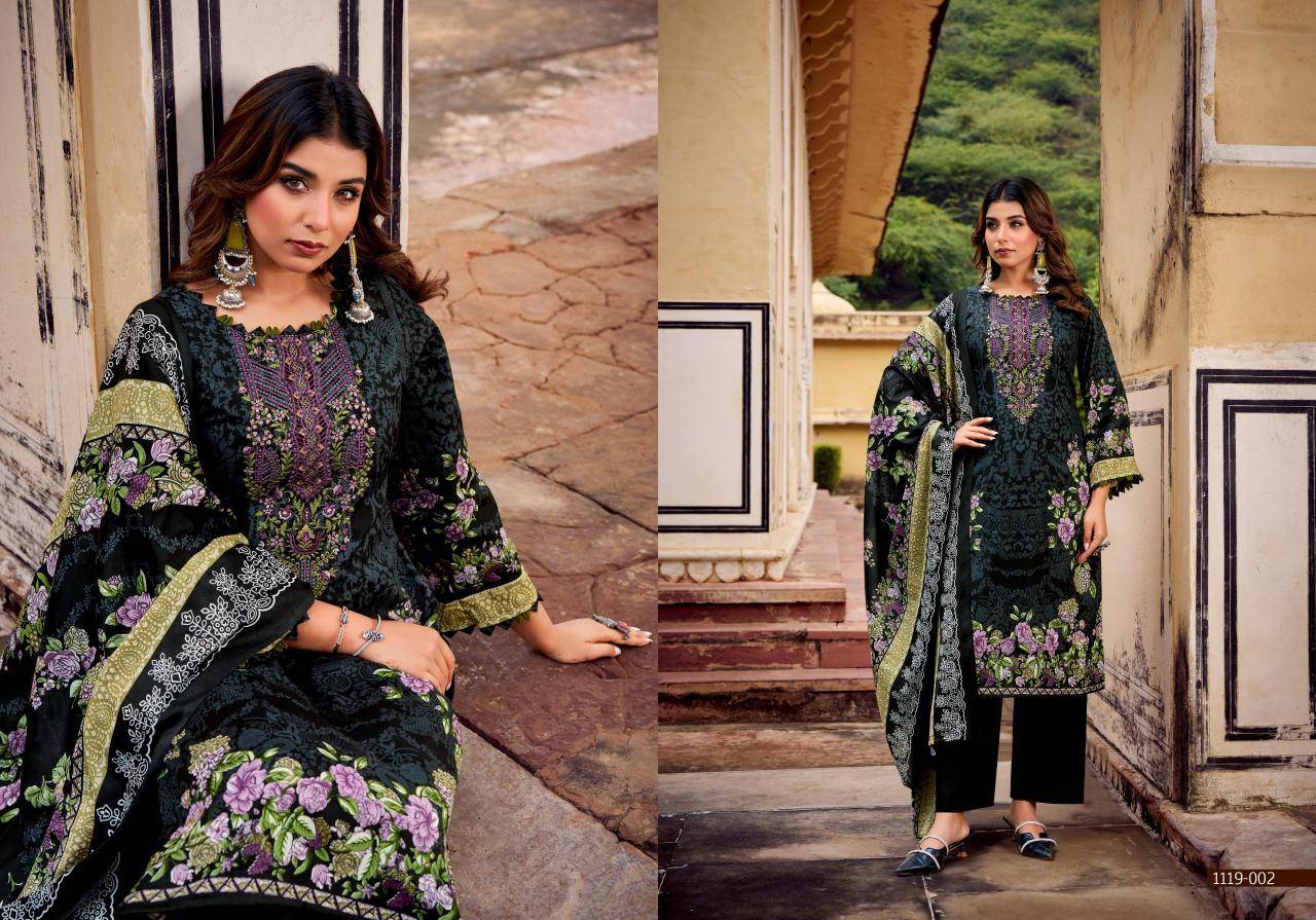 Romani needle wonder vol 4 Affordable dress materials in Kolkata 