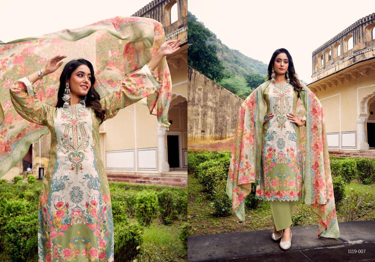 Romani needle wonder vol 4 Affordable dress materials in Kolkata 