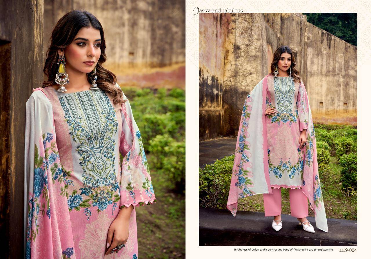 Romani needle wonder vol 4 Affordable dress materials in Kolkata 