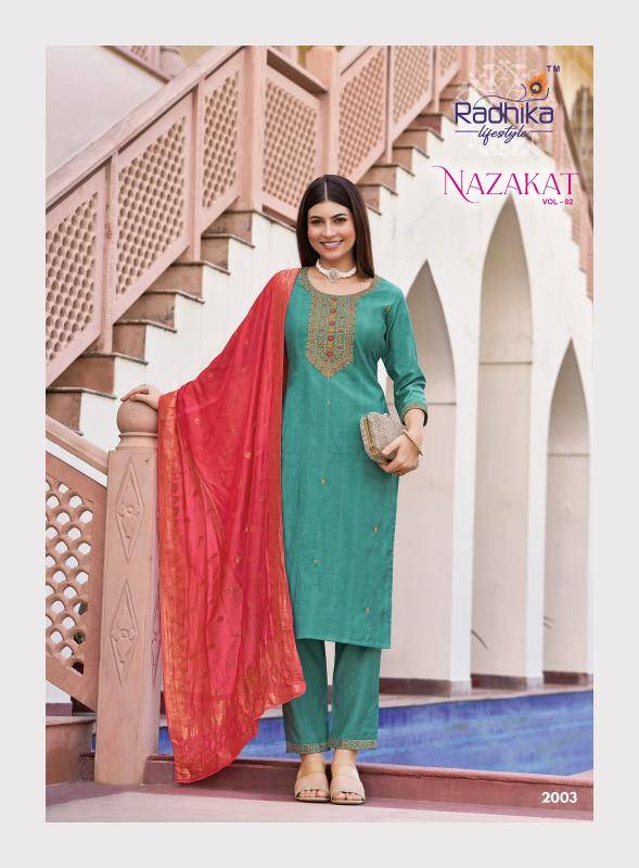 Radhika life style nazakat vol 2 Latest kurti collections in Kolkata