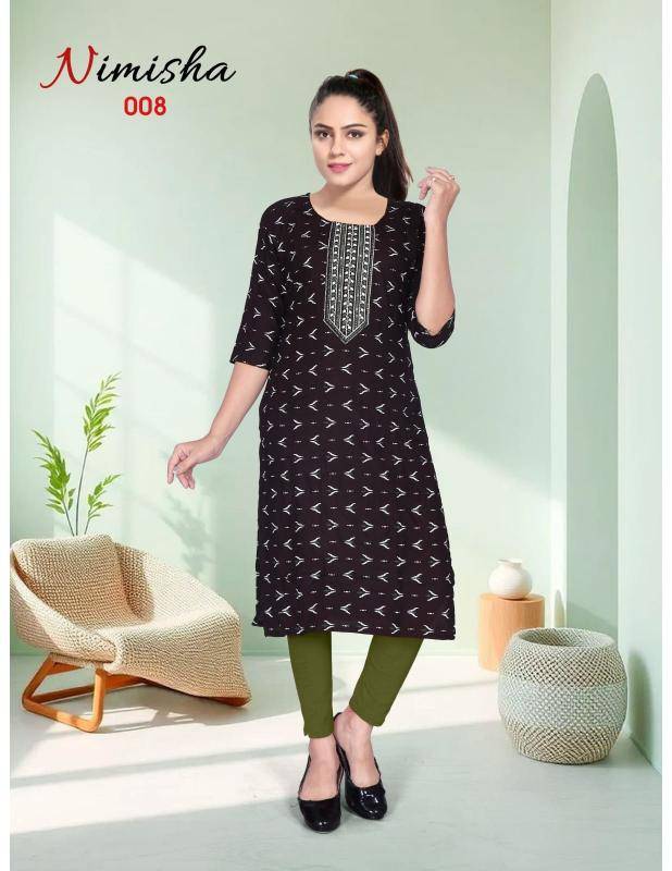 Shorya beauty nimisha vol 0.2 Ladies Kurti suppliers in Ahmedabad