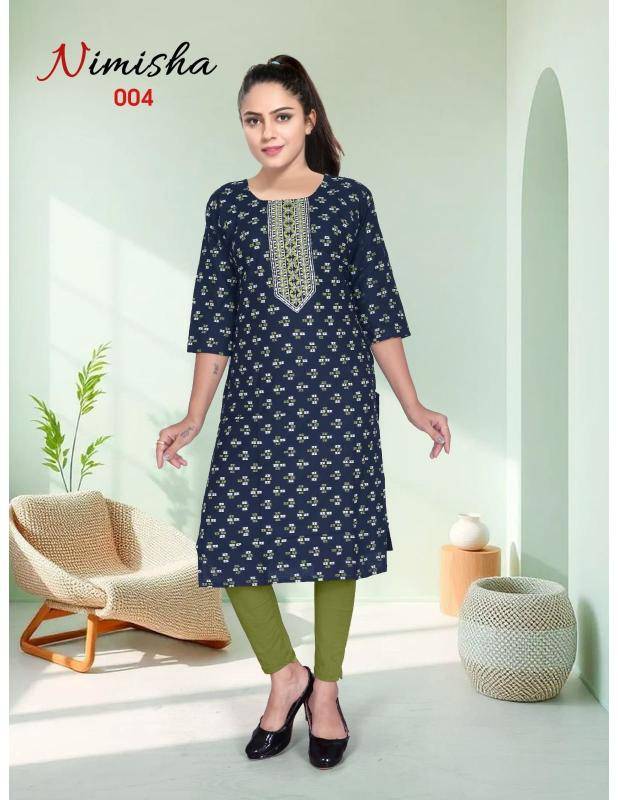 Shorya beauty nimisha vol 0.2 Ladies Kurti suppliers in Ahmedabad