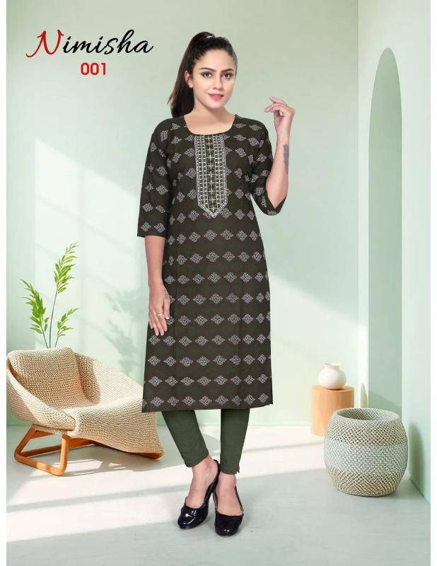 Shorya beauty nimisha vol 0.2 Ladies Kurti suppliers in Ahmedabad