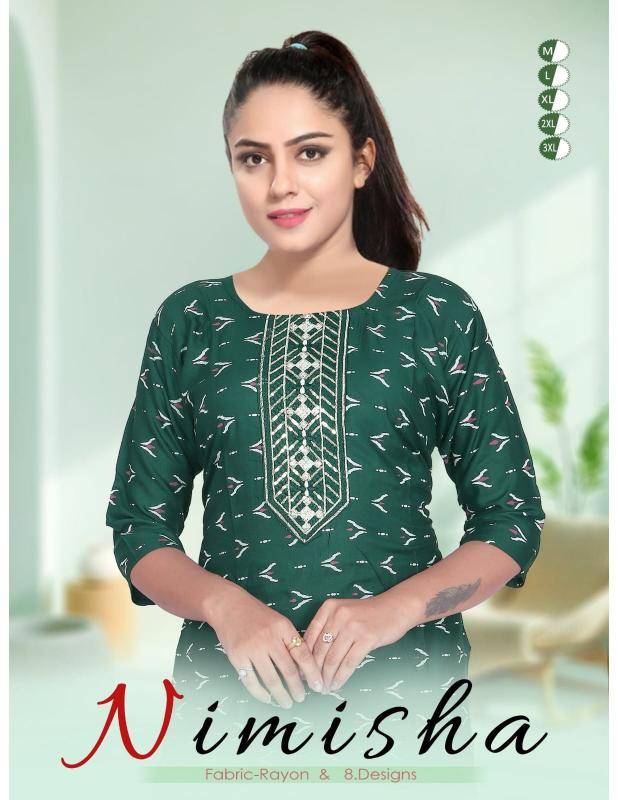 Shorya beauty nimisha vol 0.2 Ladies Kurti suppliers in Ahmedabad
