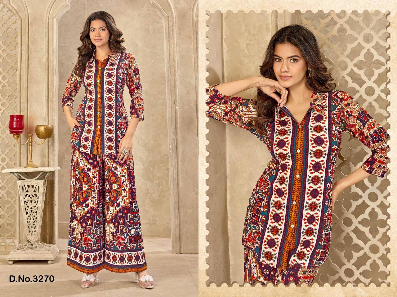 Ladies Flavour coord set Wholesale designer Kurtis in Ahmedabad