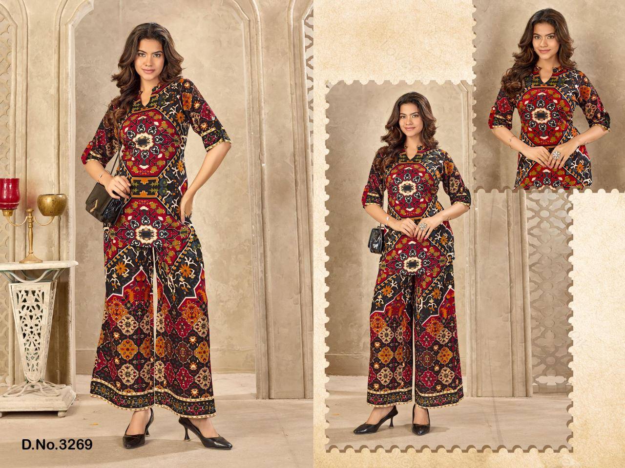 Ladies Flavour coord set Kurti factory in Gujarat