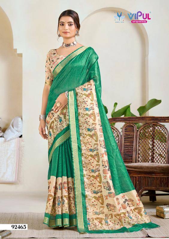 Vipul kalki 924E cotton Bulk saree suppliers in Mumbai