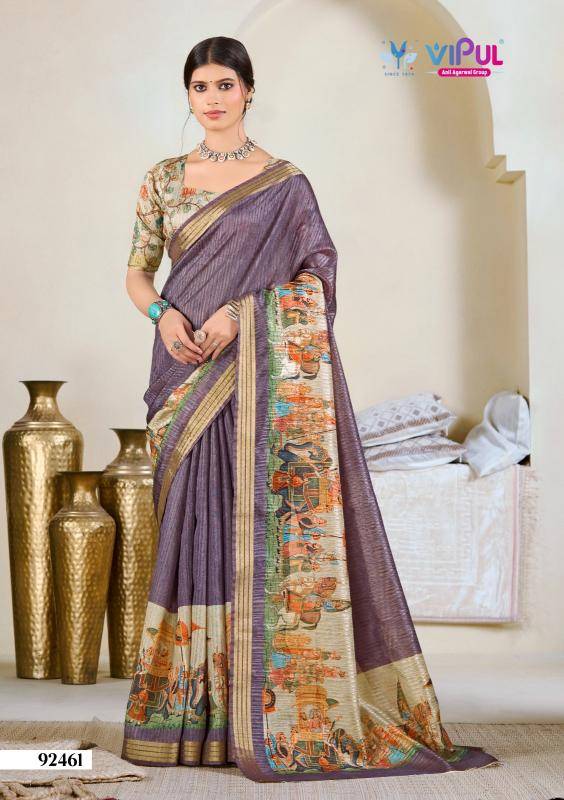 Vipul kalki 924E cotton Bulk saree suppliers in Mumbai