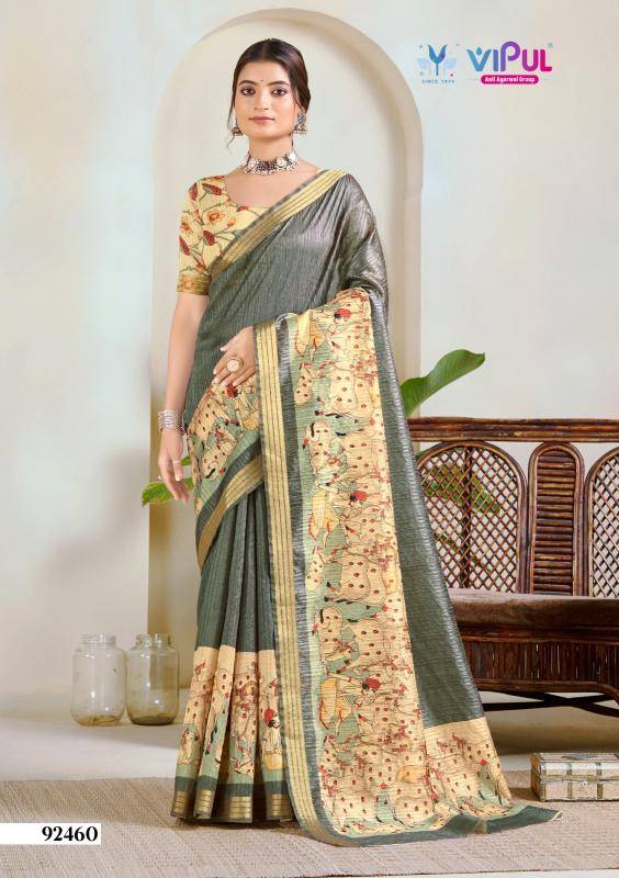 Vipul kalki 924E cotton Bulk saree suppliers in Mumbai