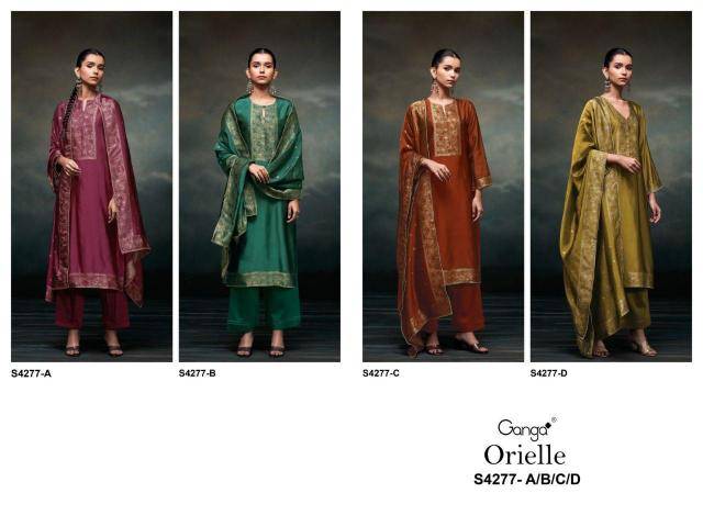 Ganga orielle 4277 Dress materils suppliers in Hyderabad