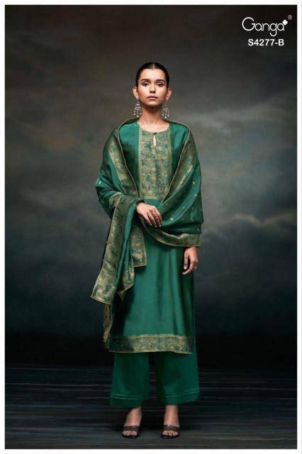 Ganga orielle 4277 Dress materils suppliers in Hyderabad