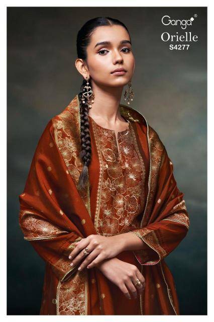 Ganga orielle 4277 Dress materils suppliers in Hyderabad
