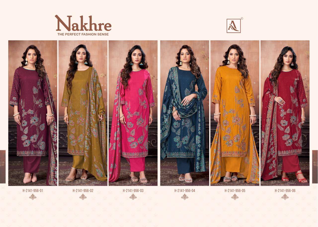Alok suit nakhre Dress materials exporters in Hyderabad