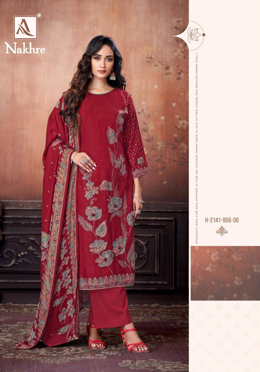 Alok suit nakhre Dress materials exporters in Hyderabad