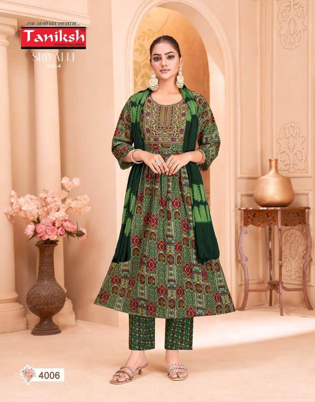 Taniksh srivalli vol 4 Wholesale Kurti Manufacturers