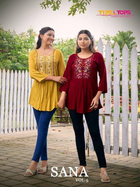Tips & tops sana vol 5 Kurti Suppliers in Delhi