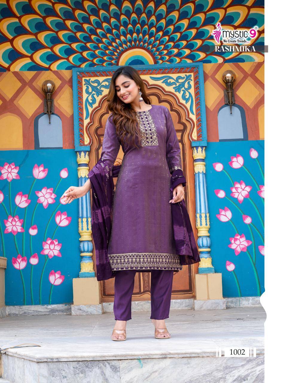 Mystic9 rashmika vol 1 Kurti wholesale market