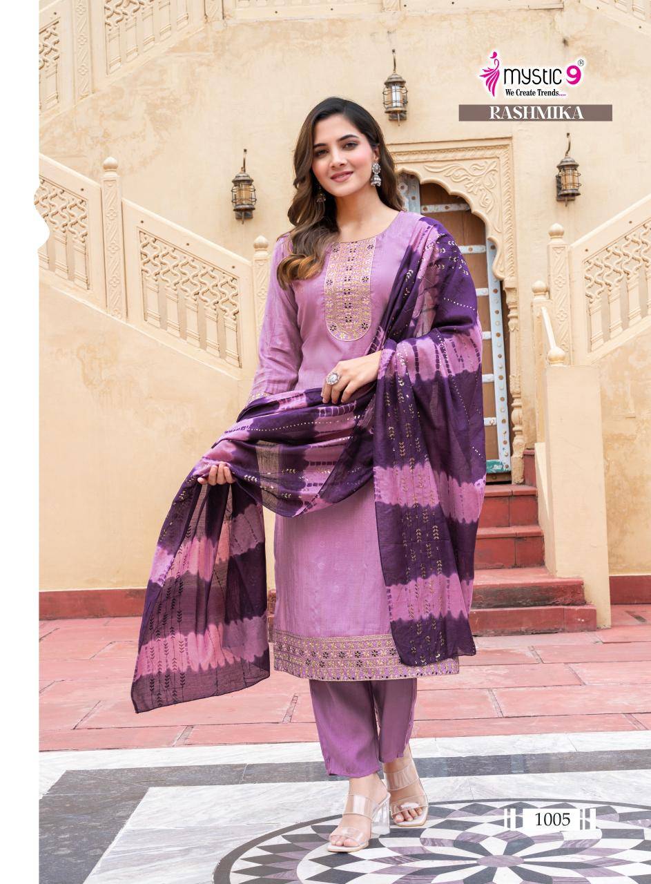 Mystic9 rashmika vol 1 Kurti wholesale market