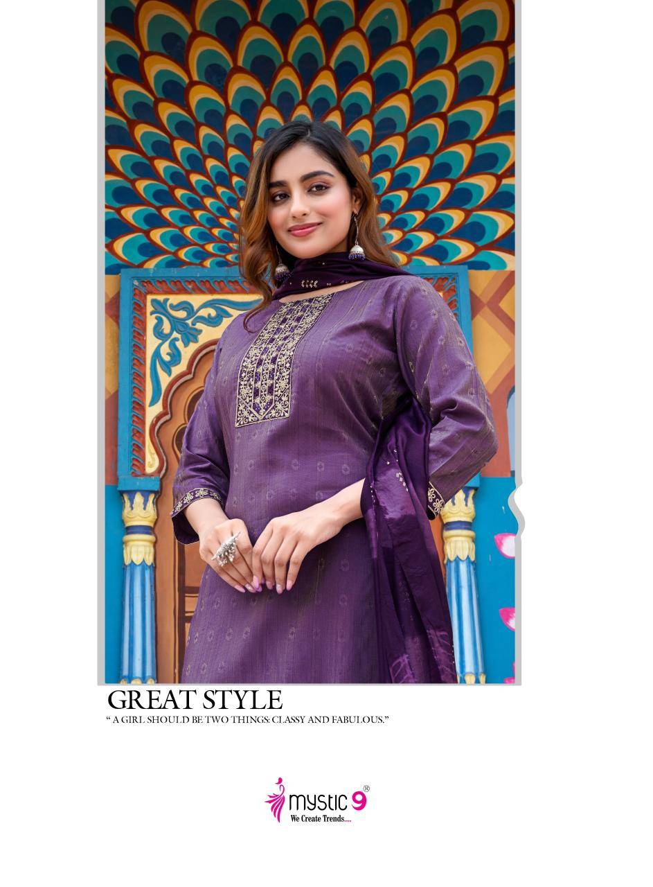 Mystic9 rashmika vol 1 Kurti wholesale market