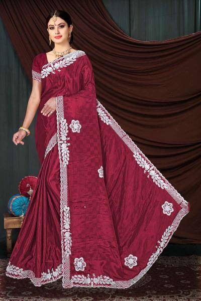 Ronisha d.no 47 chinon Saree Wholesaler in Mumbai
