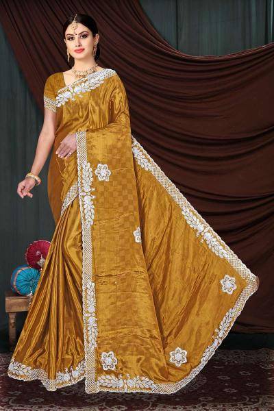 Ronisha d.no 47 chinon Saree Wholesaler in Mumbai