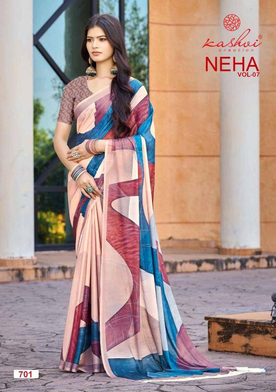 Kashvi neha vol 7 Designer Saree Supplier in India