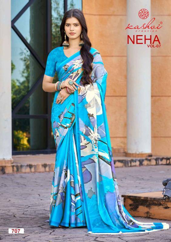 Kashvi neha vol 7 Designer Saree Supplier in India