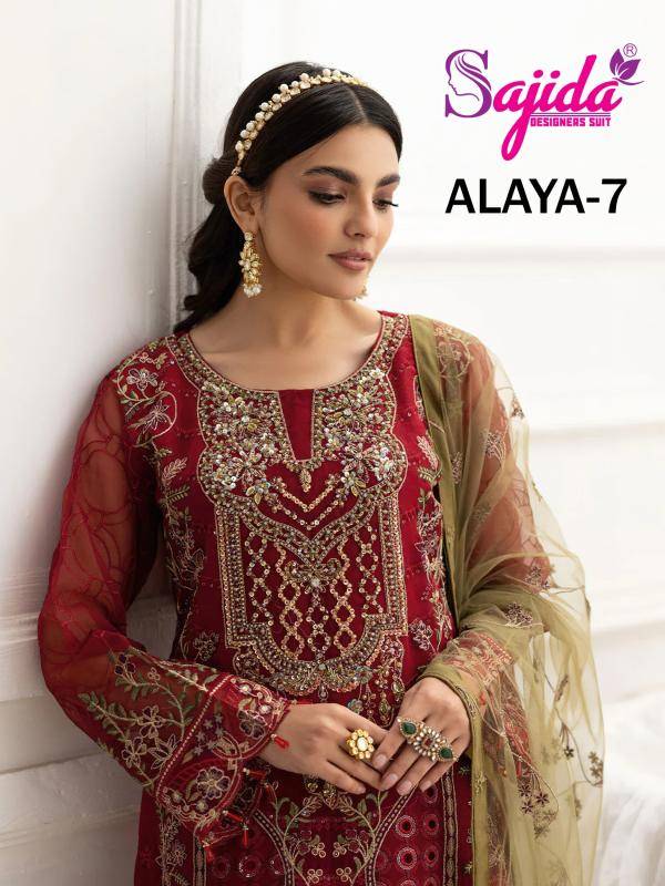 Sajida anaya vol 7 pakistani suits Exporters from India