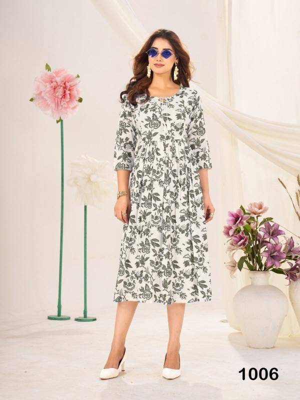 Blue hills classmate midi kurti wholesale market in india