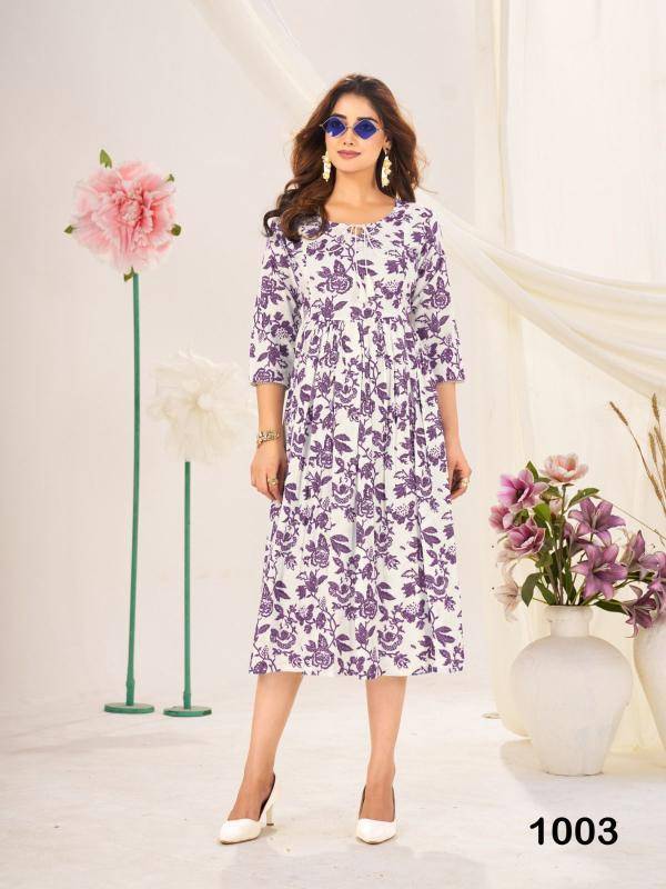 Blue hills classmate midi kurti wholesale market in india