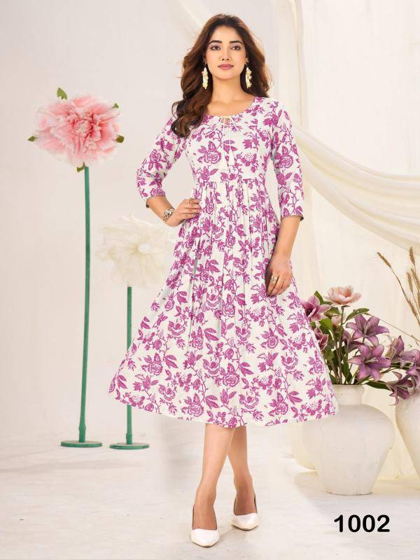 Blue hills classmate midi kurti wholesale market in india