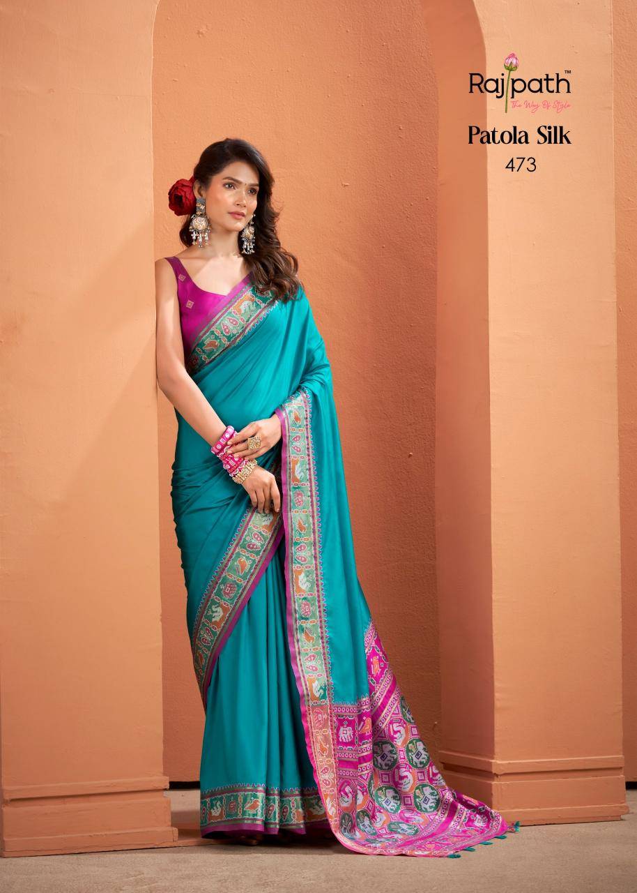 Rajpath vrundavn patola best saree wholesale market in india