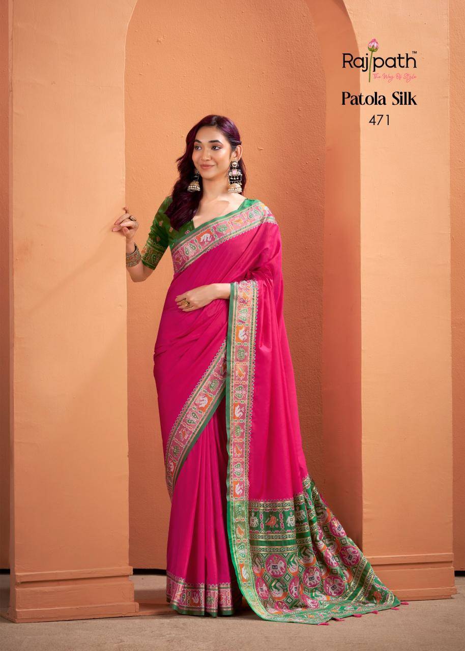 Rajpath vrundavn patola best saree wholesale market in india