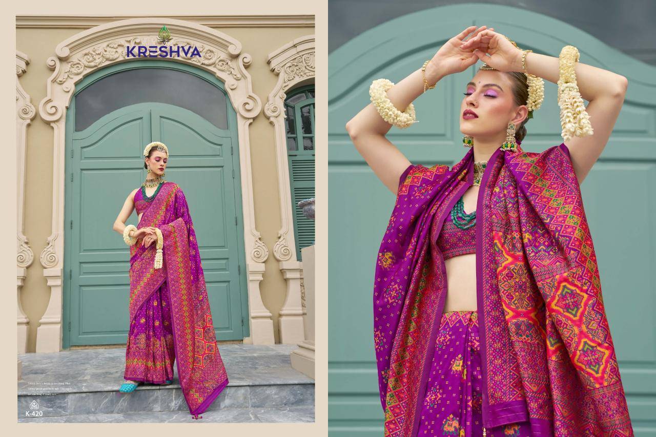 Kreshva kashmir vol 2 Saree manufacturers in Kolkata