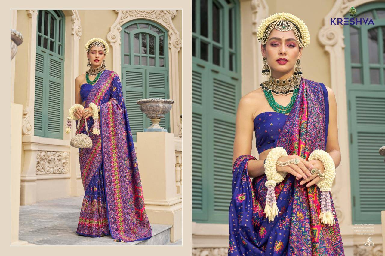 Kreshva kashmir vol 2 Saree manufacturers in Kolkata