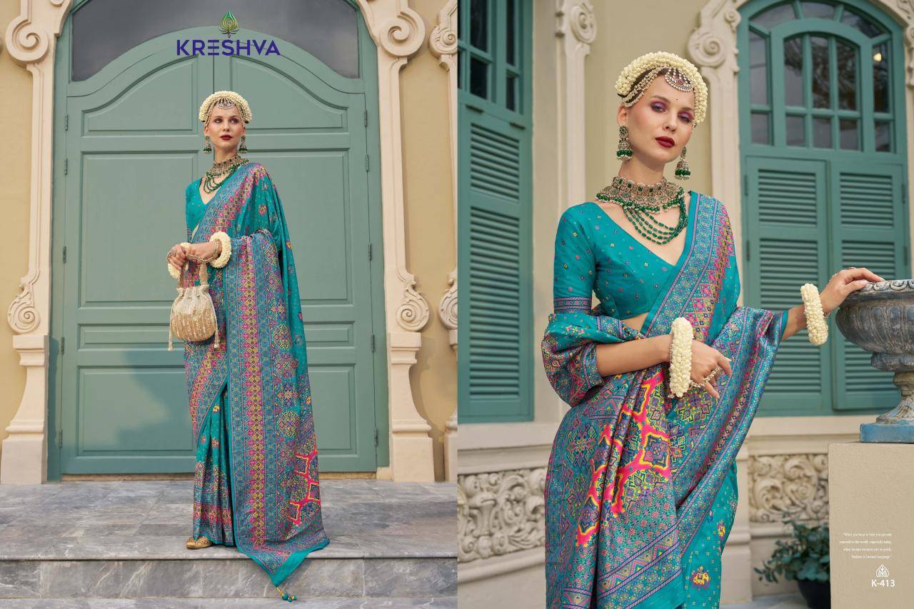 Kreshva kashmir vol 2 Saree manufacturers in Kolkata